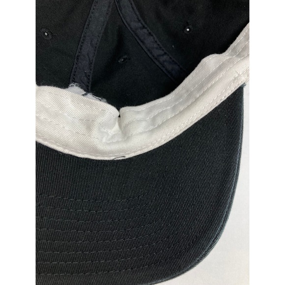 Adidas Adult Hat Cap Black White Embroidered Cotton Twill‎ Sports Active Outdoor - Picture 11 of 16